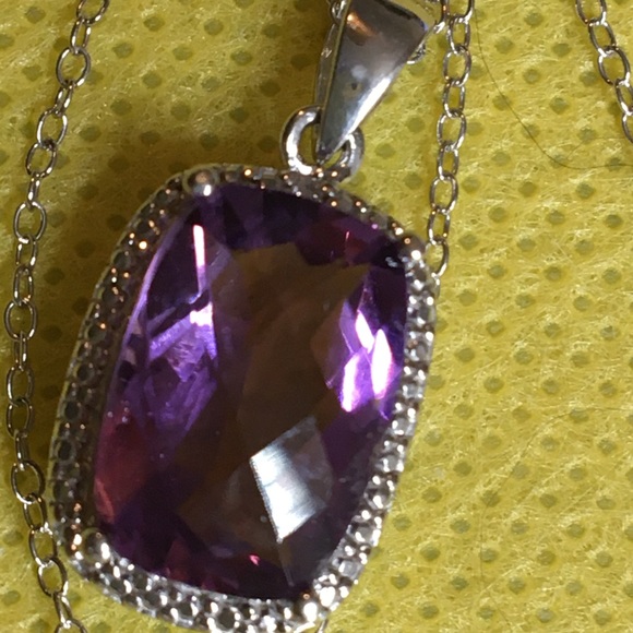 Amethyst necklace - Picture 1 of 8